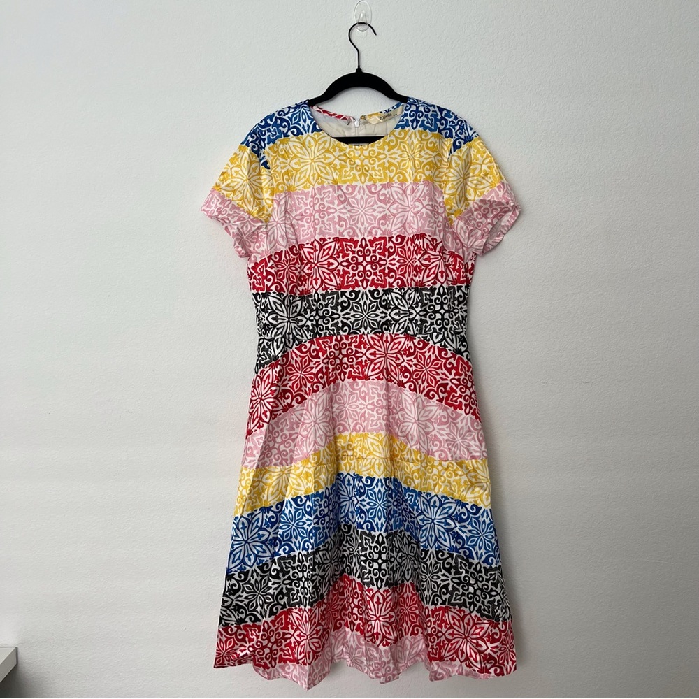 Zapelle Multi Color Knee Length Dress Size 14